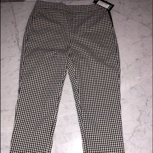 Nastygal gingham pants NEW with tags!